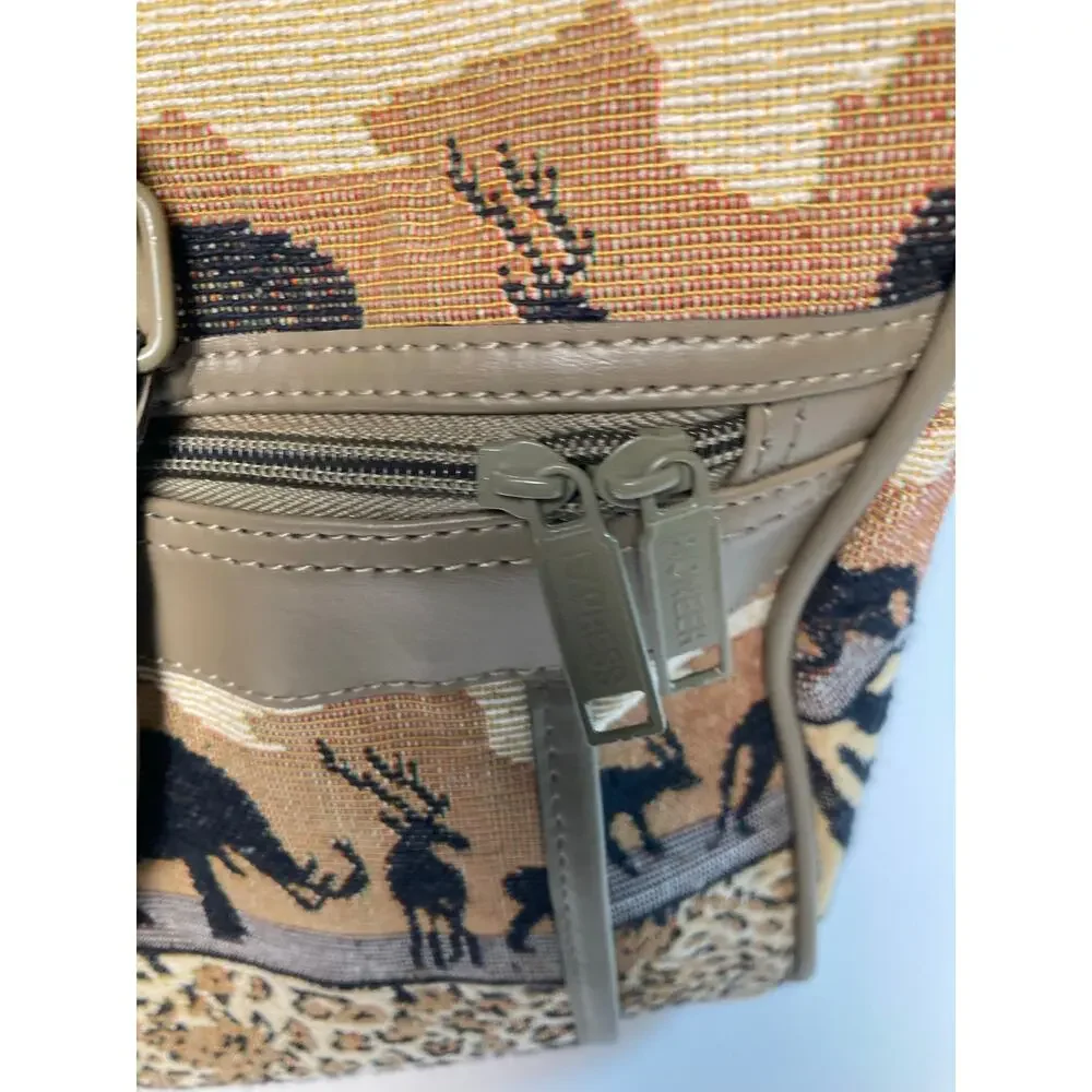 Pioneer Express Safari Tapestry Weekender Duffel Luggage Bag